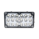 Luz de Escena de 6X3", Color Claro, Ideal para Ambulancias y Vehiculos de Trabajo