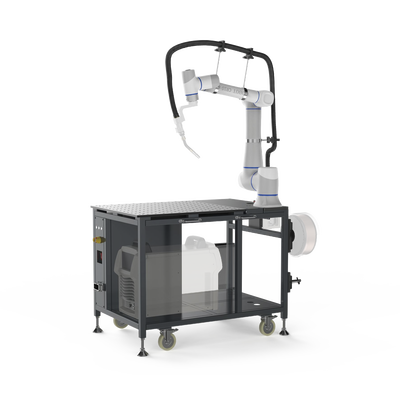 Estacion Con Brazo Robotico Colaborativo Especializado Para Procesos  De Soldadura Automatizada