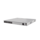 Switch de Distribución/Core Gigabit Administrable PoE Capa 3 / 24 puertos 1000/2.5Gbps (PoE) / 4 Puertos 10GE SFP+ Uplink / ERPS / Rutas Estáticas / iStack / PoE Perpetuo / 400W / Administración Nube Gratis