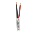 Bobina de Cable 305 Metros (1000 Pies): 2 x 16 AWG, Color Blanco, CMR, Para Sistemas de Seguridad y Alarmas