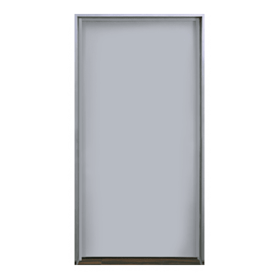 [MX9040] Puerta metálica galvanizada 3x7 pies / Resistente a fuego por 180 min. /Preparación para cerradura cilíndrica y refuerzo para cierra puerta