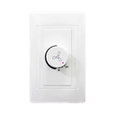 Dimmer Rotativo para Ventilador 300W 127 V 60 Hz.