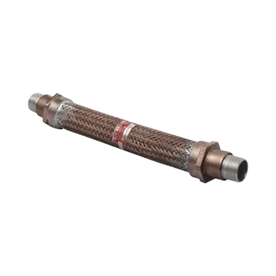 [HUB-EKJ-624] Cople Flexible con Trenzado de Bronce de 2" x 24".