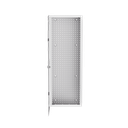 Gabinete Multipropósito de Montaje en Pared, de 42 in de Altura, Con Puerta Reversible, Fabricado en Acero, Color Blanco