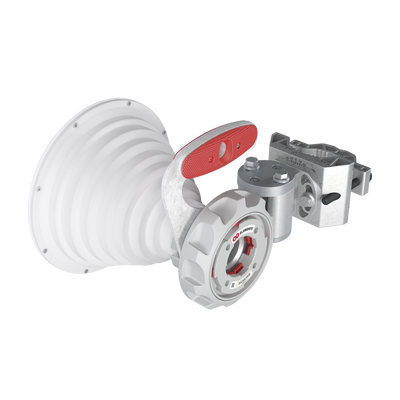 [SH30WB] Antena Sectorial Simétrica de 30° / 2x2 / Rango de Frecuencia Extendido: 4900 - 7125 MHz / Ganancia de 18 dBi / Lista para Adaptadores Twistport / Protección IP65