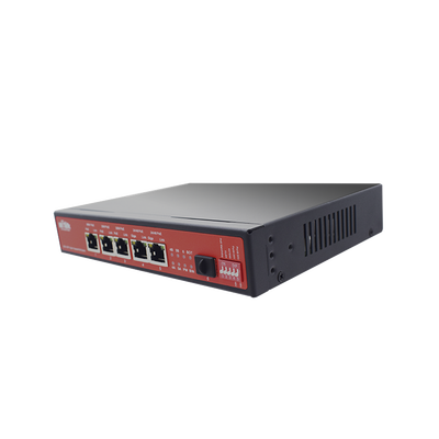 [WI-PS306GF-UPS-15A-V2] Controlador Solar de 15A con Switch PoE /  1 Puertos Gigabit PoE 802.3 bt / 2 Puertos PoE 802.3 af/at / 2 Puertos PoE Pasivo 24/48 Vcc / 1 Puerto SFP / No administrable