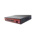 Controlador Solar de 15A con Switch PoE /  1 Puertos Gigabit PoE 802.3 bt / 2 Puertos PoE 802.3 af/at / 2 Puertos PoE Pasivo 24/48 Vcc / 1 Puerto SFP / No administrable