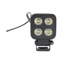 Luz de Trabajo Ultra brillante Cuadrada, 4 LED, 2650 Lúmenes, 12-24 Vcd