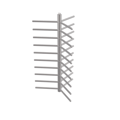 Eje Central de Refacción para Torniquetes Hikvision SENCILLOS de Cuerpo Completo / Solo compatible con DS-K3H4410 / Acero Inoxidable