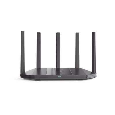 [DS-3WR30X] Router Inalámbrico / Wifi 6 / Hasta 3000 Mbps / MESH / Doble Banda AC (2.4 GHz y 5 GHz) / 4 Puertos 1000 Mbps /  5 Antenas Omnidireccional / Interior / Beamforming Optimizado /  Administración Gratuita desde la Nube