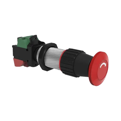 Cabeza de Hongo Rojo con Actuador de Pestillo / Liberación por Torsión / Longitud 40 mm (1.57 Pulgadas) / 3/4 NPSM