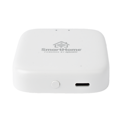 [SHGATEWAYZWB] (ZigBee) Controlador HUB ZigBee, conexión Bluetooth y  Wifi, compatible con Alexa y GoogleHome y cámaras IP SmartHome by Epcom