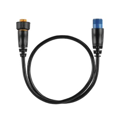[10-12122-10] Cable adaptador para conectar un transductor de 8 pines con XID a un puerto de sonda de 12 pines a un dispositivo náutico compatible.