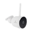 CAMARA BALA IP 2MP| WIFI | AUDIO DE 2 VIAS| ALMACENAMIENTO EN MICROSD| LENTE DE 4MM | ANGULO DE APERTURA 90 GRADOS IP65