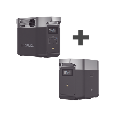 [DLT2-BP] Kit de Estación de Energía Portátil 1024Wh + Batería Externa 1024Wh (2048Wh Totales)