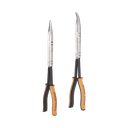 Juego de 2 Pinzas de Punta Doblada y Punta de Aguja de Gran Alcance 33 cm