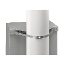 Kit de Montaje en Poste para Gabinete Concept de 24 Pulgadas (610 mm) de Ancho, Acero Gris