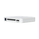 Switch UniFi Pro 8 PoE Administrable Capa 3, 8 puertos GbE / (6) puertos POE+ af/at y (2) puertos POE++ 802.3bt / (2) puertos SFP+ 10G / 120W de presupuesto POE