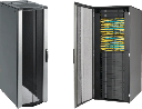 Gabinete Rack ProLine ConnecTek 42 UR 2000 x 800 x 1200 mm con Capacidad 1134 kg  Acero, Color Negro Con Organizadores Laterales Frontal y Traseros Incluidos