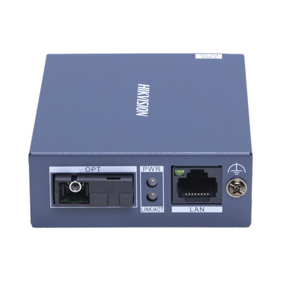 [DS-3D01R-A(B)] Convertidor Fibra Óptica / Receptor / Monomodo (RX) / 1 Puerto SFP (SC) 100 Mbps / 1 Puerto RJ45 10/100 Mbps / HASTA 20 KM / Plug and Play
