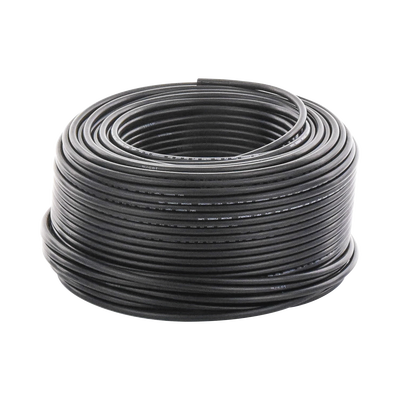[FJ66/100] Bobina de 100 metros / Cable Fotovoltaico / Negro / Recubrimiento XLPE / 4mm² / 12 AWG / Hasta 1,800 Vcc