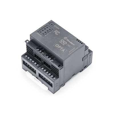 [AFX-00007] Expansión Analógica Arduino Opta® / 8 Canales I/O Configurables / 16-bit ADC / 13-bit DAC / 4 Salidas PWM / Protección IP20 / Industrial IoT