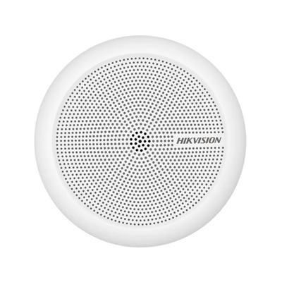 [DS-2FP2061] Micrófono Omnidireccional (360°) / Uso en Interior / Preamplificado para CCTV / Cancelación de Ruido Ambiental / Uso en Techo - Pared - Escritorio / Alcance de 5 Metros