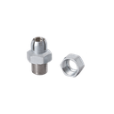 Tuerca y Opresor para Varilla de Ajuste / Compatible Q2220E y Q3220E / Acero Inoxidable / Ajuste Precisión Duplexers Sinclair / Refacción Original
