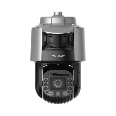 [DS-2SF8C442MXG1-ELW/26(F0)] [TandemVu] Domo PTZ IP 4 Megapixel con Cámara Panoramica 180º de 6 Megapixel / 42X Zoom / 300 mts IR y 30 mts Luz Blanca / IP67 / IK10  / Autoseguimiento / Wiper / Deep learning / Entrada-Salida de Audio y Alarma / Ultra Baja Iluminació