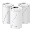 KIT 3 Routers Inalámbrico MESH Interior para Hogar / Triple Banda Wi-Fi 7 BE9300 Mbps / 2 Puerto 2.5 Gigabit WAN/LAN / 4 Antenas Internas / Operación Multi-Link MLO / Administración Mediante la App Deco (iOS, Android) / HomeShield