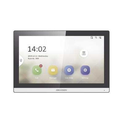 [DS-KH6352-WTDE6] Monitor WiFi Touch Screen 7" para Videoportero Turbo Únicamente / Vídeo en Vivo / Apertura Remota / Audio bidireccional / Borde slim