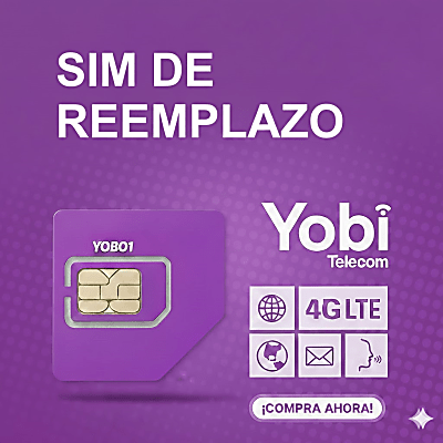 [SIMYOBIREM] SIM YOBI DE REEMPLAZO