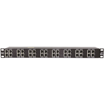 [DTK-RM16NETS] Protector de puertos IP de 16 Canales para uso en CAT5e, CAT6 y CAT6A.