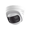 [Dual Light] Turret IP 8 Megapixel / Imagen Panorámica 180°/ PoE / Micrófono y Bocina Integrado / Exterior IP67 / Audio Bidireccional / Alarma Visual y Auditiva Integrada / Smart Supplement Light / Micro SD 512 GB