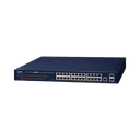 Switch PoE Administrable Capa 2 / 24 Puertos10/100/1000BASE-T / 2 SFP 100/1000BASE-X / POE 802.3af/at