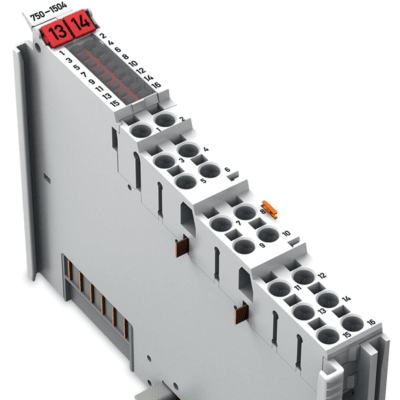 [750-1504] Módulo de Salida Digital / 16 Canales / 24 V DC / 0.5 A por Canal / Push-in CAGE CLAMP® / IP20 / Aislamiento Galvánico 500 kV / Carril DIN-35
