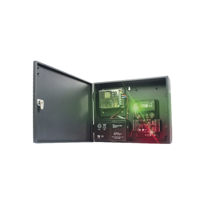 [SYSCA-4R-4D] Panel de Control de Acceso 4 Puertas / 30,000 Tarjetas / TCP/IP RS485 / Gabinete y Fuente 12VCC 3A / Software ZKAccess 3.5