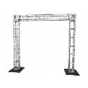 PORTERIA DE  ALUMINIO DE 3 METROS DE ALTO POR 3 METROS DE LARGO PARA VIDEOWALLS Y LUCES DE ESCENARIO