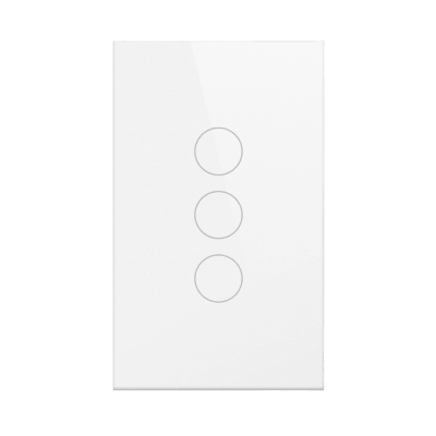 [SHS413WWH] (Wifi) Apagador switch inalámbrico WIFI, control de 3 regresos de carga, 110V