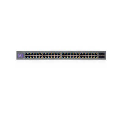[S48-APOE] Switch Administrado 48 Puertos PoE+ / 740W PoE Budget / 16 Puertos 2.5 Gbps + 32 Puertos 1 Gbps / 4 Puertos SFP+ 10 Gbps / Bluetooth Setup / Cloud Management / VLAN Stacking / Rackmontable