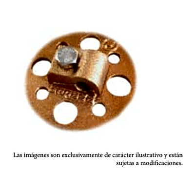 [TG-AMC] Abrazadera Adherible para Cable 2/0 a 4/0 awg