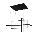 Lámpara de Techo LED / 100W / Luz Blanca 6500K, Neutra 4000K, Cálida 2700K / IP20 / Ángulo de Luz 120° / Aluminio y PC / Vida Útil 50,000h / Longitud de Cable Ajustable