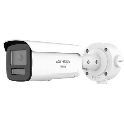 [DS-2CD3T47G3-LISUY/SL] [ PROTECCIÓN ACTIVA ] Bala IP 4 Megapixel / Lente 4 mm / 60 mts IR / Exterior IP67 / Micrófono y Bocina Integrado (Audio de Dos Vías) / DARKFIGHTER / PoE+ / Luz Estroboscopica / ONVIF / Micro SD / 4 Analíticos