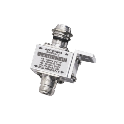 [IS-B50LN-C2] Protector Coaxial RF / 125-1000 MHz / 50 Ω / Conectores N Hembra / Bloqueo DC / 40 kA