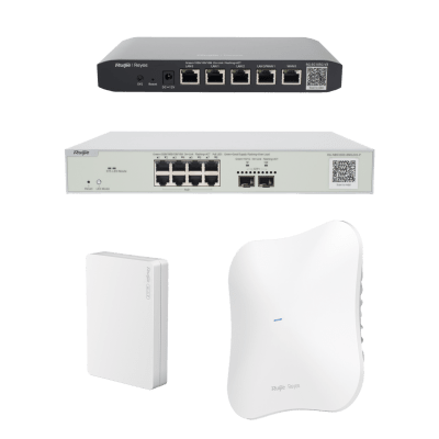 [RG-DEMO-SME-W7] Equipos Ruijie DEMO Ideal para Probar Integraciones de Redes Business y Enterprise con WiFi 7