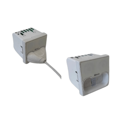 [NX0080/MG] Módulo de Pared para Pulsadores de Cama / Conector Magnético / Dimensiones 45x45 mm / Material ABS Anti-Microbiano / Compatible con NX0881/MG