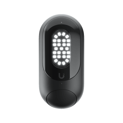 [UP-FLOODLIGHT] UniFi Protect Floodlight, Reflector de 550 Lúmenes LED, Montable en Pared, Detección de Movimiento, IPX5, Alimentación PoE
