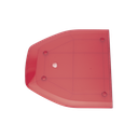 Domo lateral de reemplazo para barra de luces SP216 de la Marca SignalPro, Color Rojo