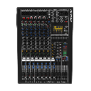Consola de Mezcla Analógica | 8 Canales | 6 Entradas Mic/Línea | 12 Salidas | DSP Efectos | USB Media | Bluetooth | Montaje en Rack