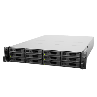 [RX1225RP] Unidad de Expansión Synology RX1225RP | 12 Bahías para Unidades 3.5" y 2.5" SATA HDD/SSD | Intercambio en Caliente | Fuente de Alimentación Redundante | Compatible con Synology DSM .